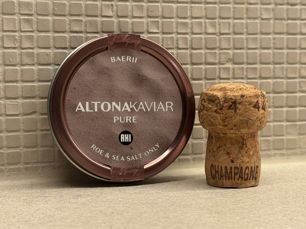 Kaviar und Champagner pur