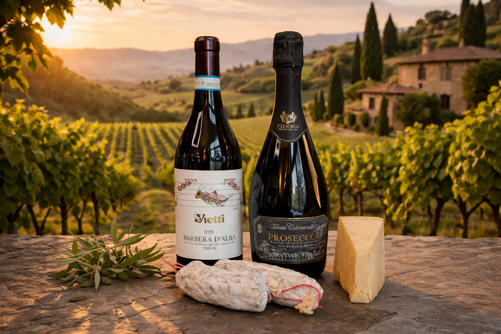 Weinprobe Weine aus Italien